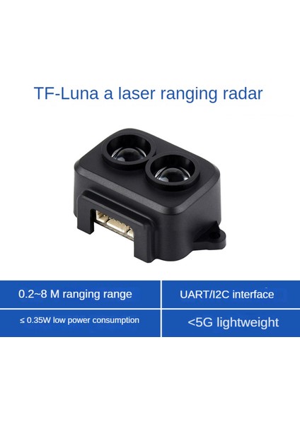 Tf-Luna Lidar Menzil Sensörü Modülü 8m Aralığı Düşük Güç Tof Aralığı Prensibi (Yurt Dışından)