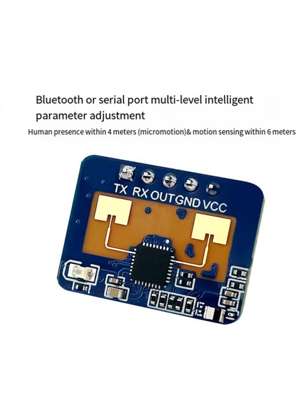 24G Mmwave LD2410C Insan Varlığı Radar Sensörü Hareket Algılama Modülü (Yurt Dışından)
