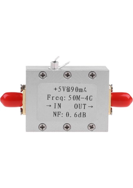 Rf Amplifikatörü Düşük Gürültülü Rf Amplifikatörü Amatör Radyo Modülü Kartı Lna 50M-4GHZ =0.6db (Yurt Dışından) fırsatları