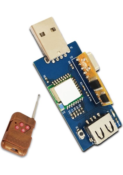 Uzaktan USB Anahtarı Mobil Uygulama KONTROLÜ/433M Uzaktan Kumanda 2.4g Wifi, USB Veri Iletimi Çok Fonksiyonlu Modül (Yurt Dışından)