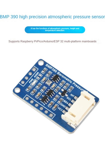 BMP390 Yüksek Hassasiyetli Atmosfer Basıncı Sensörü Modülü Atmosfer Basıncı / Yükseklik / Sıcaklık Ölçümü (Yurt Dışından)
