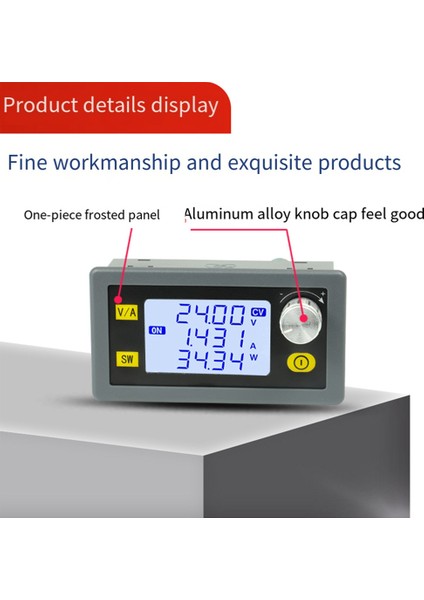 35W Dc Cnc Antihipertansif Boost Dönüştürücü 5-30V Ayarlanabilir Güç Kaynağı Girişi Sabit Voltaj Solar Şarj Modülü (Yurt Dışından)