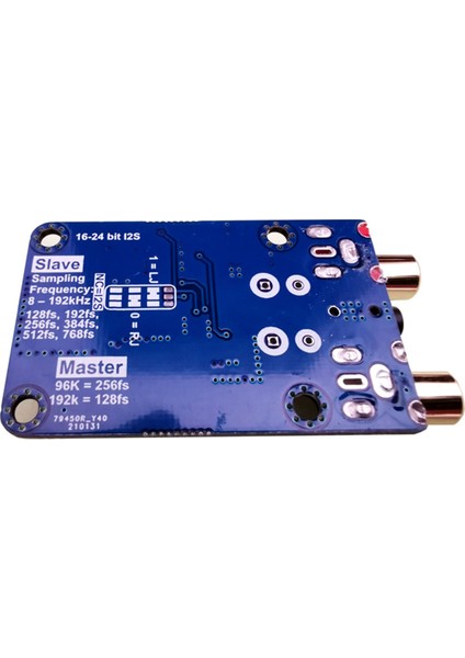 I2S Adc Ses I2S Toplama Kartı Modülü Master/slave Modu 24BIT 192K 96K 48K Çok Fonksiyonlu Geliştirme Kartı (Yurt Dışından)