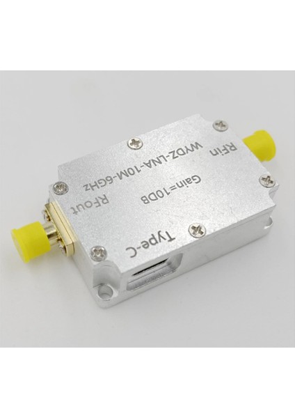 10M-6GHZ Düşük Gürültü Amplifikatörü Kazanç Yüksek Düzlük Lna Rf Sinyal Sürüş Alıcısı Radyo Fm Radyo Için Ön Uç (40DB) (Yurt Dışından)