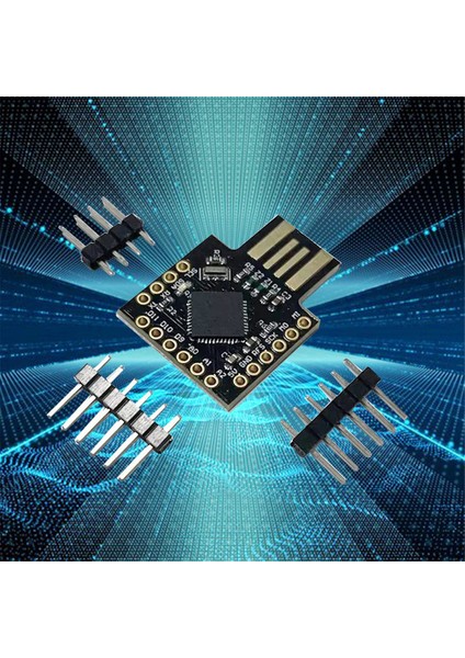 USB Için ATMEGA32U4 Mini Geliştirme Kartı Pro-Mıcro Çok Işlevli Taşınabilir Kullanışlı Modül, Siyah (Yurt Dışından) indirimleri