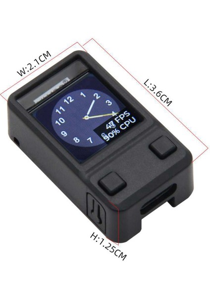 T-Qt Pro ESP32-S3 GC9107 0.85 Inç LCD Modül Geliştirme Kurulu Wıfı Bluetooth Tam Renkli 128X128 Ekran (Yurt Dışından)