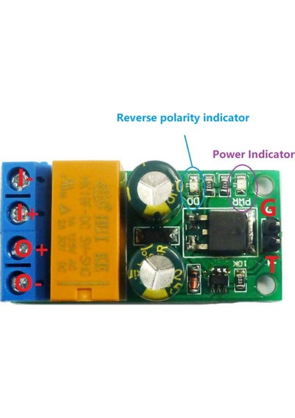 DC5V 2A Kendinden Kilitlemeli Bistable Ters Polarite Denetleyici Röle Modülü DR55B01 Motor Ileri/geri Denetleyici Kartı (Yurt Dışından)