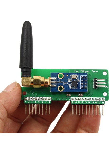 Zero CC1101 Modülü Için Anten 433MHZ Kapsama Alanına Sahip Subghz Modülü (Yurt Dışından)