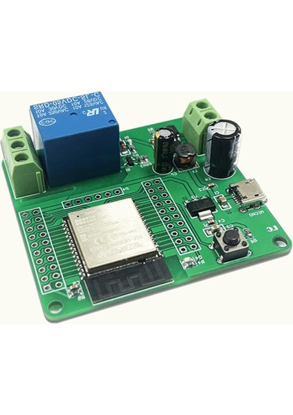 Tek Kanallı Röle ESP32-WROOM Geliştirme Kurulu Tek Röle Modülü Ev Aletleri Aksesuarları Için Dc 7-60V Güç Kaynağı (Yurt Dışından)