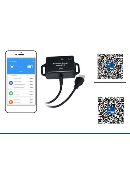 BS126030 BS123020 B2S1260 B2B1230 MPPT5025 Için Bluetooth Modülü Cep Telefonu App Desteklenen Bluetooth Modülü (Yurt Dışından)