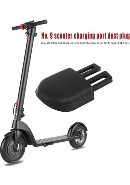 Elektrikli Scooter Şarj Portu Toz Fişi Ninebot Es2 Es1 Es3 Es4 Scooter Aksesuarları Ninebot Scooter Parçaları (Yurt Dışından)