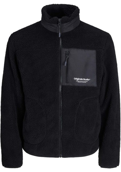 Jack & Jones Jorvesterbro Teddy Jacket Noos Erkek Siyah Mont 12238854-Black