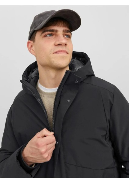 Jack & Jones Jprblakeen Jacket Sn Erkek Siyah Mont 12238720-Black