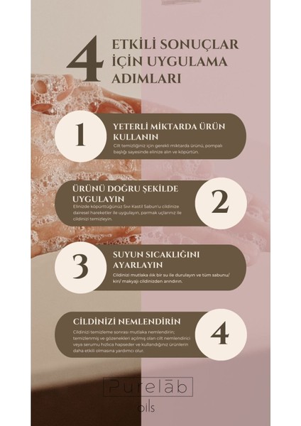 Sıvı Kastil Sabun Doğal Zeytinyağlı Yoğun Nemlendirici Arındırıcı Bitkisel Vegan Sabun 400 Ml