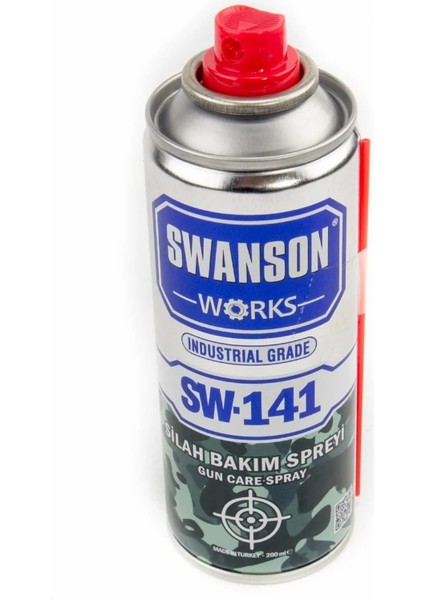 Swanson Works Tabanca & Tüfek Temizlik ve Bakım Spreyi SW-141