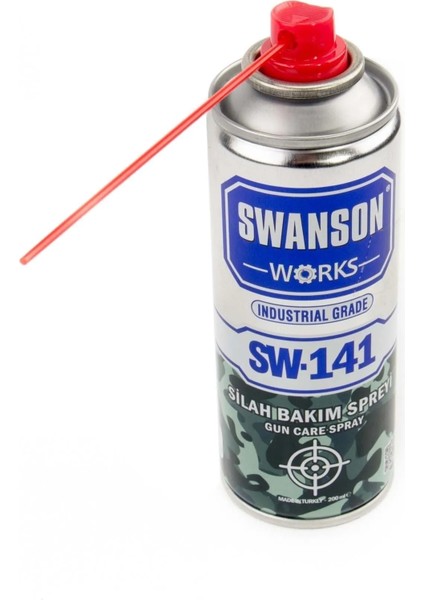 Swanson Works Tabanca & Tüfek Temizlik ve Bakım Spreyi SW-141