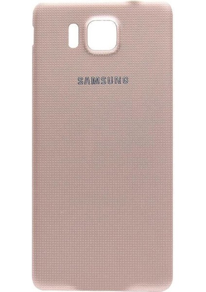 Samsung Galaxy Alpha SM-G850 Arka Kapak Pil Kapağı Gold