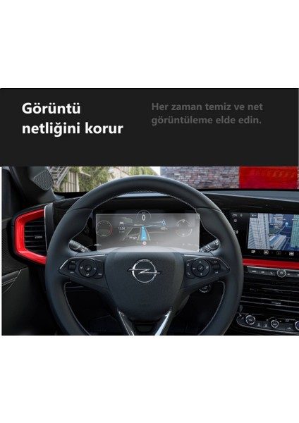 Opel Mokka Ultimate Mat Ekran Koruyucu Dijital Gösterge 12 Inç Şeffaf fırsatları