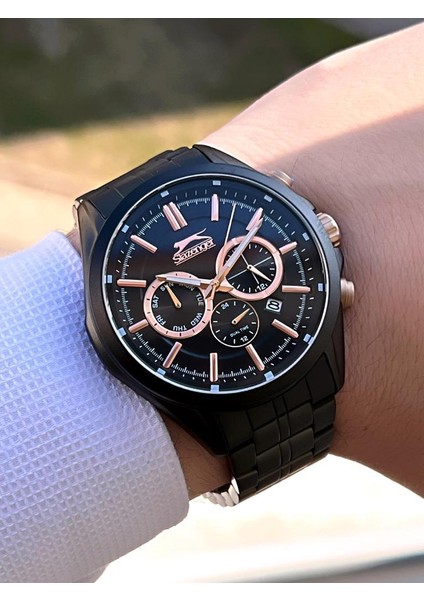 Sl.05 Slazenger Çelik Kordon Kararma Renk Atma Yapmaz Iç Fonksiyonları Aktif 5 Atm Erkek Kol Saati modelleri