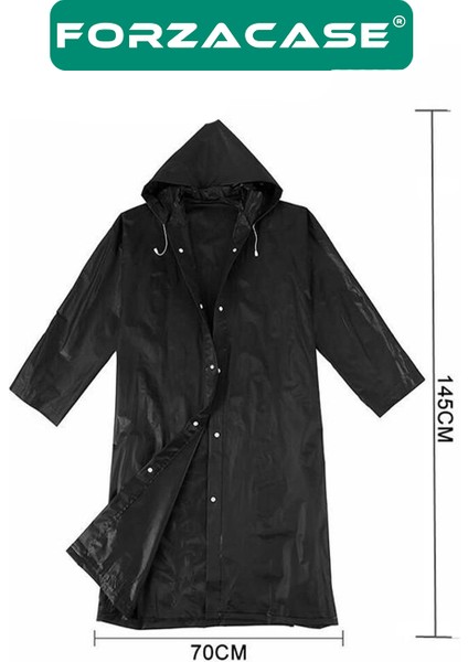 Erkek ve Kadınlar Için Pratik Rüzgar ve Yağmur Koruyucu Eva Yağmurluk 2 Adet - FC011 modelleri