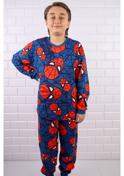 Örümcek Adam Baskılı Erkek Pijama Takım