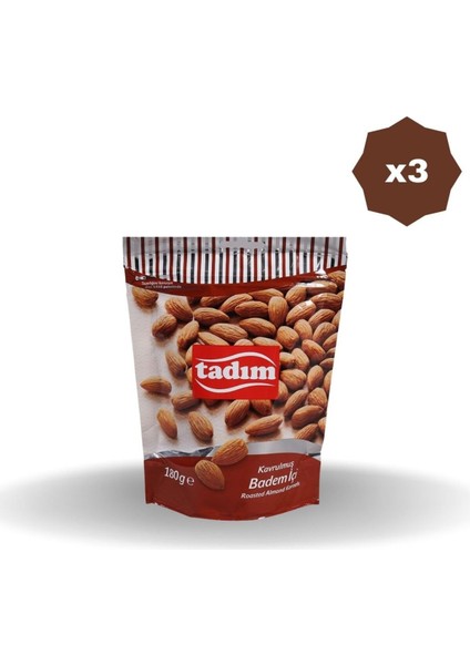 Kavurulmuş Badem İçi 180 gr x 3