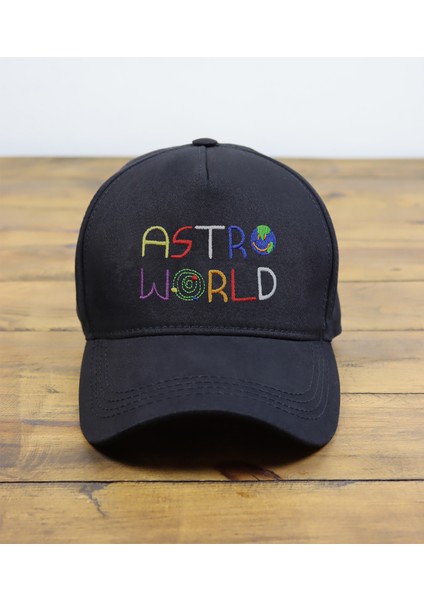 Astro World Işlemeli Şapka