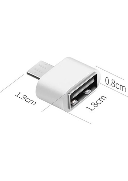 Mavi Ay Bilişim Micro USB Otg Çevirici Dönüştürücü