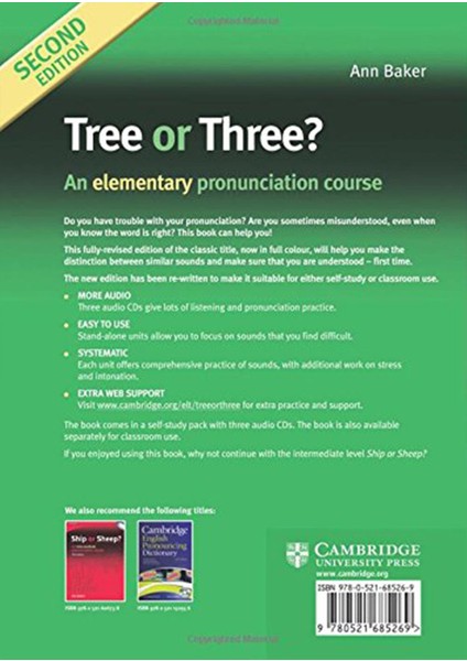 Tree Or Three?: An Elementary Pronunciation Course