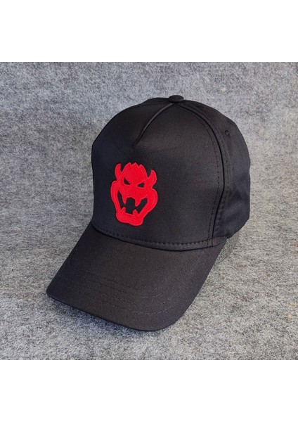 Bowser Işlemeli Şapka