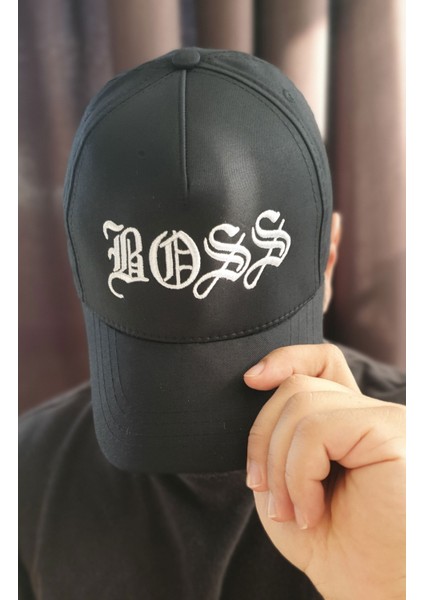 Boss Işlemeli Şapka
