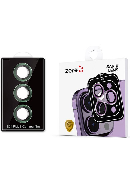 Samsung Galaxy S24 Plus Kamera Lens Koruyucu Cam Filmi Tam Kaplama Tasarım Ultra Korumalı (Z-Kamera-Camı) indirimleri