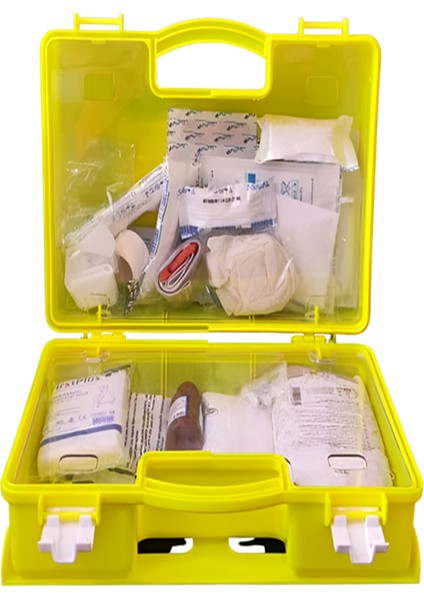 Cankurtaran Ilk Yardım Çantası Pvc ( Yönetmeliğe Uygun )