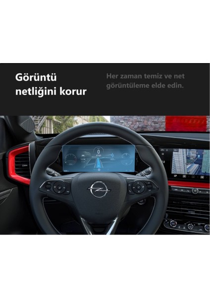 Opel Mokka Gs Ekran Koruyucu Nano Dijital Gösterge 12 Inç modelleri