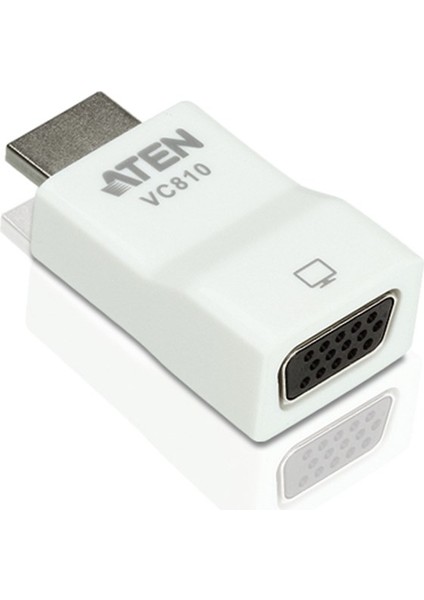 HDMI&#039;dan VGA&#039;ya Sinyal Dönüştürücü, maksimum çözünürlük 1920 x 1200, 1080p HDMI to VGA Adapter