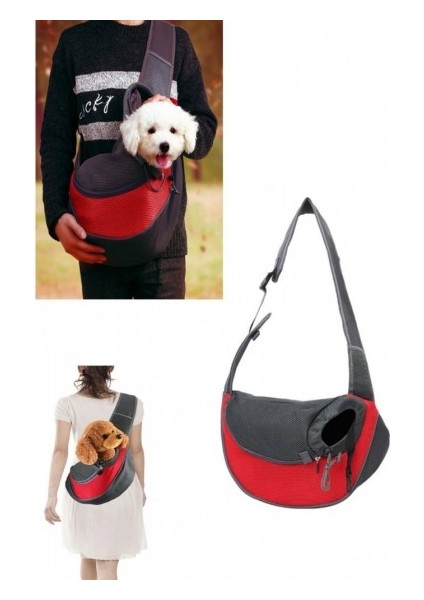 Çapraz Askı Kedi Köpek Taşıma Çantası