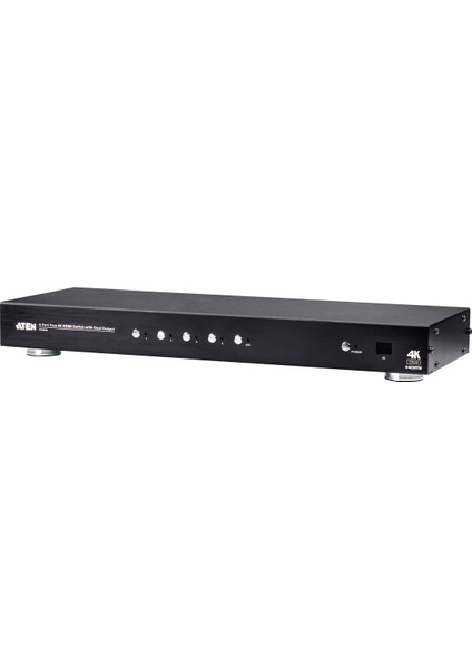 4-Port True 4K HDMI Switch, Çift Ekran Bağlanabilir 4-Port True 4K HDMI Switch with Dual Output