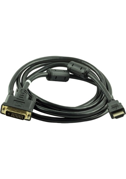 POWERMASTER 1.5 METRE HDMI DVI KABLO * NARİTA DVI 24+1 MALE TO HDMI 19P MALE