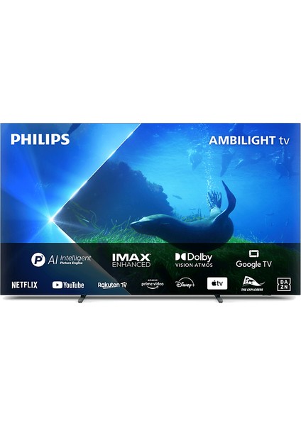 77OLED808-12 77" 195 Ekran Uydu Alıcılı 4K Ultra HD Smart LED TV