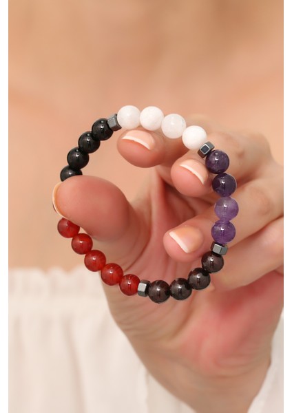 Oğlak Burcu Doğaltaş Bileklik