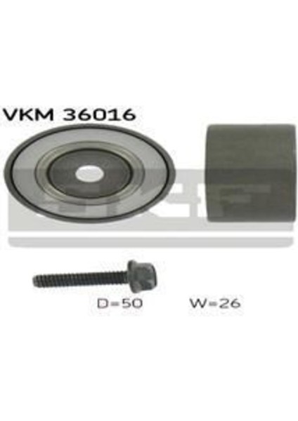 VKM36016 V Kayıs Gergı Rulmanı Megane I Laguna I Scenıc / S40 V40 1.9d F8Q 1.9 Dtı F9Q Ac Uyumlu