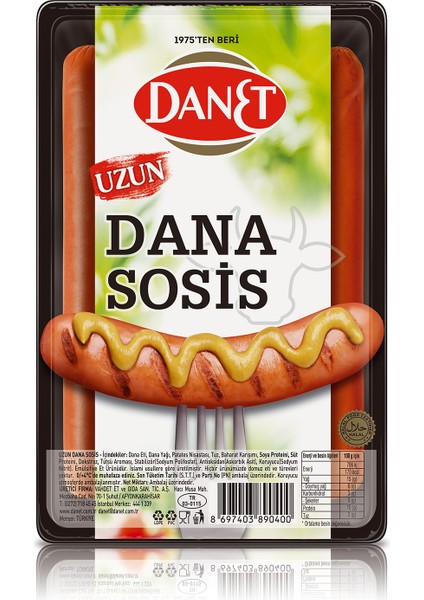 Uzun Sosis 225g