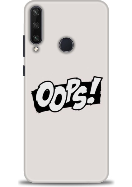 Huawei Y6P Kılıf Hd Baskılı - Oops!