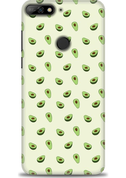 Huawei Y7 2018 Kılıf Hd Baskılı - Minik Avakadolar