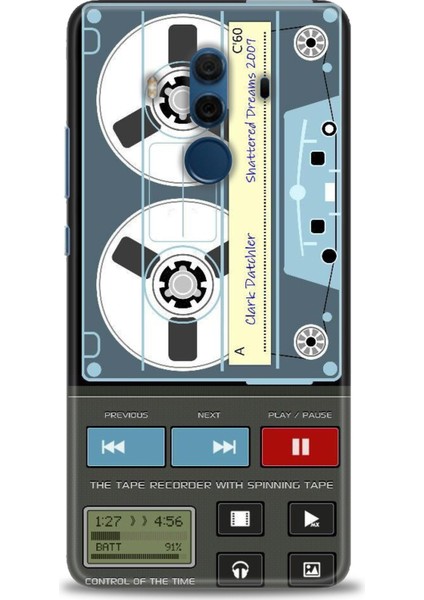 Huawei Mate 10 Pro Kılıf Hd Baskılı - Nostaljik Kaset
