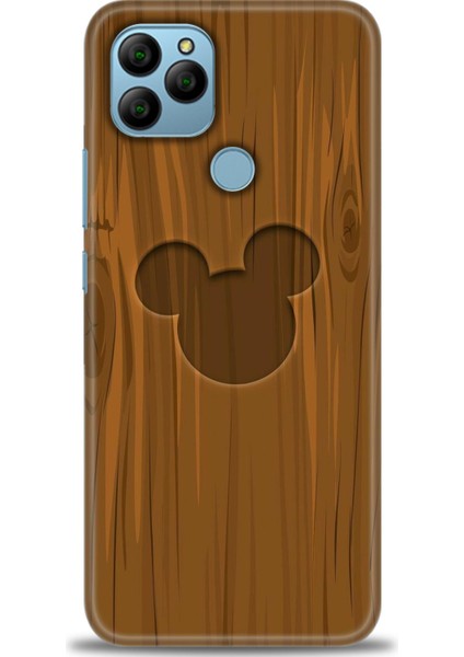 General Mobile Gm 21 Kılıf Hd Baskılı - Ahşap Mickey