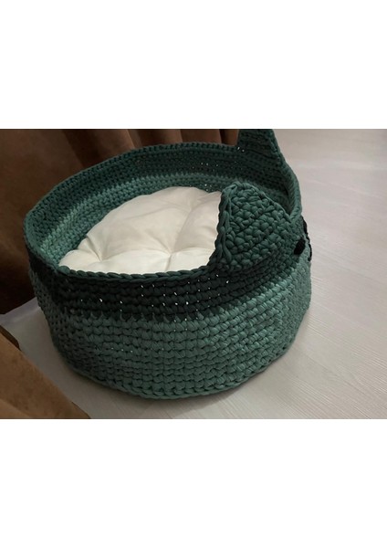 Kedi Naneli(Katnip) El Yapımı Kedi/Köpek Yatağı BÜYÜK BOY indirimleri