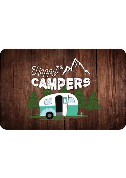 Kamp Paspası Karavan Çadır Bahçe Paspası 45X70 cm