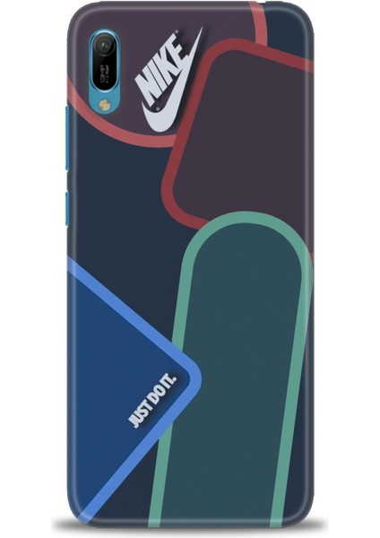 Huawei Y6 2019 Kılıf Hd Baskılı - Just Do It