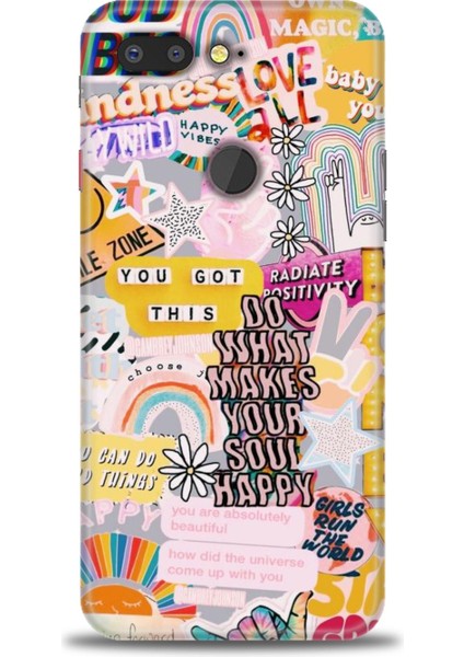 General Mobile Gm 9 Pro Kılıf Hd Baskılı - Good Vibes